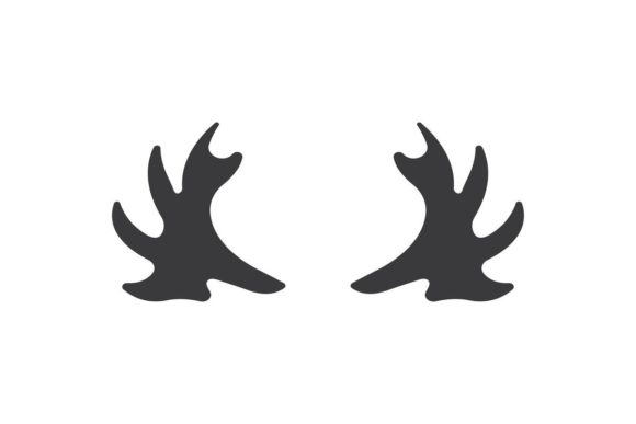 Animal Horns Logo Icon Vector: A Bold Design Asset