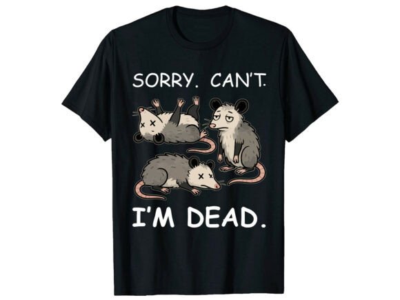 Funny Opossum Animal T-Shirt Design: A Guide to Using This Relatable Graphic