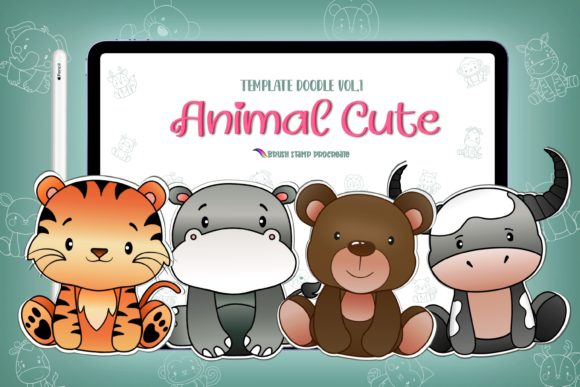 Procreate Animal Cute Characters Brushes: A Designer's Toolkit